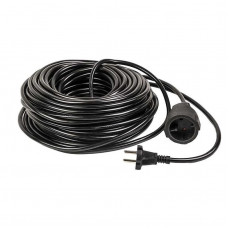 Подовжувач PowerPlant JY-3021/50 (PPEA16M500S1) 1 розетка, 50 м, чорний