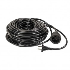Подовжувач PowerPlant JY-3021/50 (PPEA16M500S1) 1 розетка, 50 м, чорний