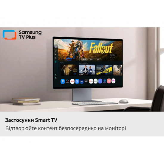 Монітор Samsung 32" Smart M9 (LS32FM902SZXUA) QD-OLED Black 165Hz