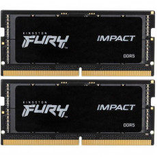 Модуль пам`ятi SO-DIMM DDR5 2x32GB/5600 Kingston Fury Impact (KF556S40IBK2-64)