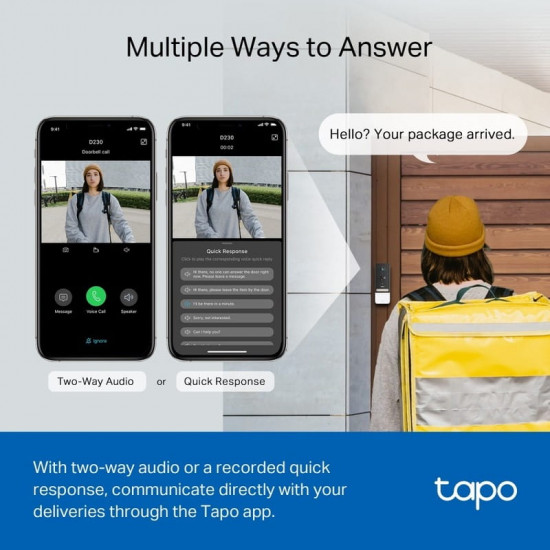 Відеодзвінок TP-Link Tapo D230S1