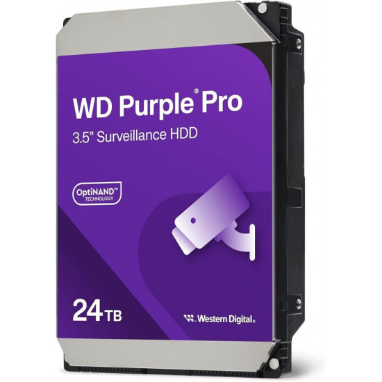Накопичувач HDD SATA 24.0TB WD Purple Pro 7200rpm 512MB (WD241PURP)