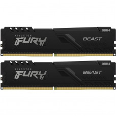 Модуль пам`яті DDR4 2x8GB/3200 Kingston Fury Beast Black (KF432C16BBK2/16WP)