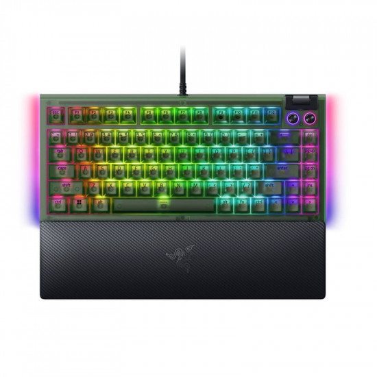 Клавіатура Razer BlackWidow V4 75% Phantom Green (RZ03-05003300-R3M1)