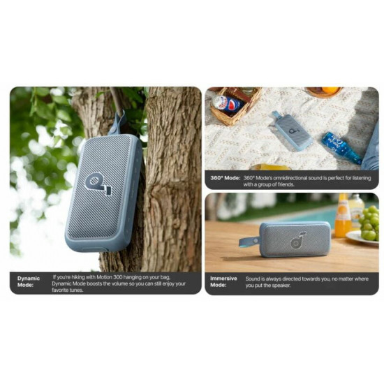 Акустична система Anker SoundCore Motion 300 Blue (A3135031)