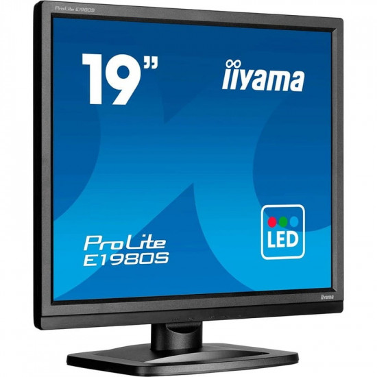 Монітор Iiyama 19" ProLite E1980S-B1 TN Black