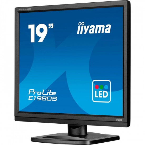 Монітор Iiyama 19" ProLite E1980S-B1 TN Black