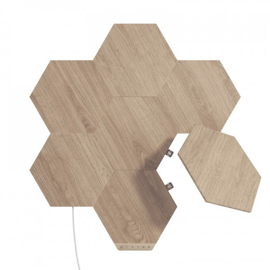 Розумна система освітлення Nanoleaf Elements - Hexagons Starter Kit Apple HomeKit, 7 шт. (NL52-K-7002HB-7PK)