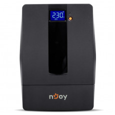 Джерело безперебійного живлення NJOY Horus Plus 1000 (PWUP-LI100H1-AZ01B), Lin.int., AVR, 4 x евро, USB, LCD, пластик