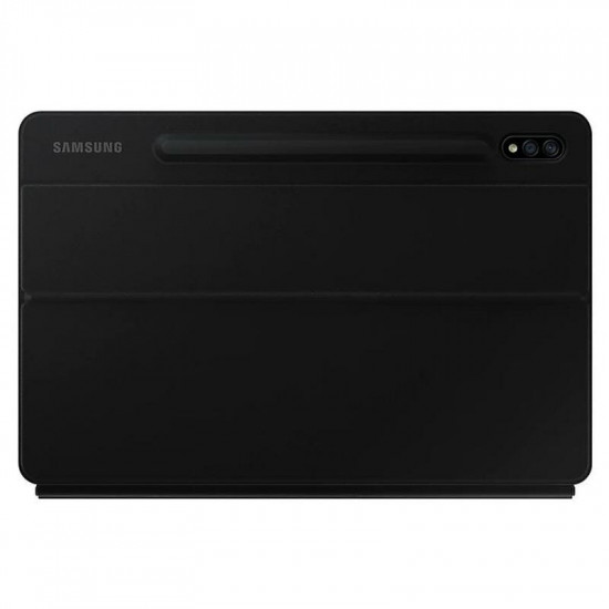 Чохол-клавіатура Samsung Book Cover Keyboard для Samsung Galaxy Tab S7 11.0 SM-T870/SM-T875/SM-T786 / Galaxy Tab S8 11.0 SM-X700/SM-X706 Black (EF-DT870BBRGRU)