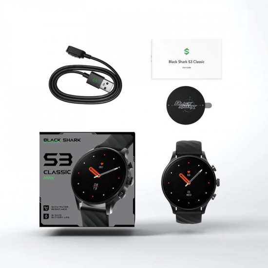 Смарт-годинник Black Shark S3 Classic BS-W2410 Black