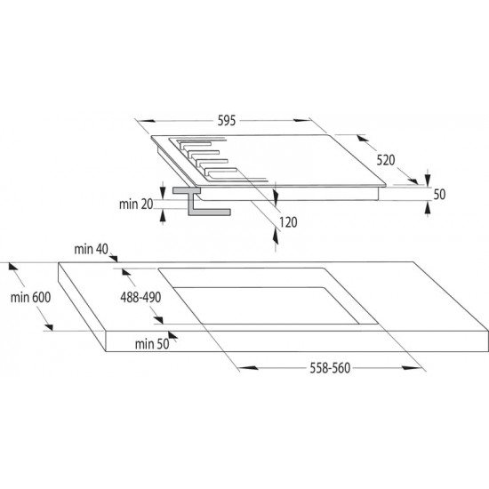 Варильна поверхня Gorenje GCI691BSC