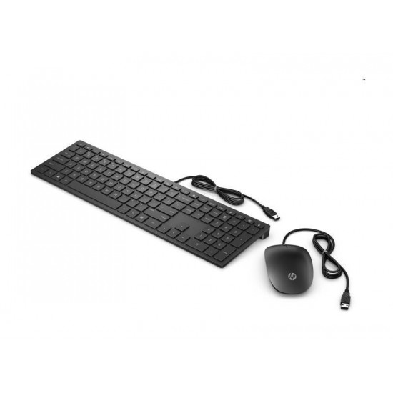 Комплект (клавіатура, миша) HP Pavilion 400 Black (4CE97AA)