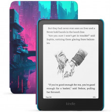 Електронна книга Amazon Kindle Paperwhite Kids (12th Gen) 16GB Black with Cyber City Cover_JP