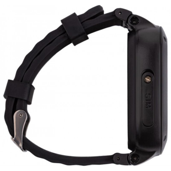 Дитячий смарт-годинник AmiGo GO004 SP Camera+LED Black