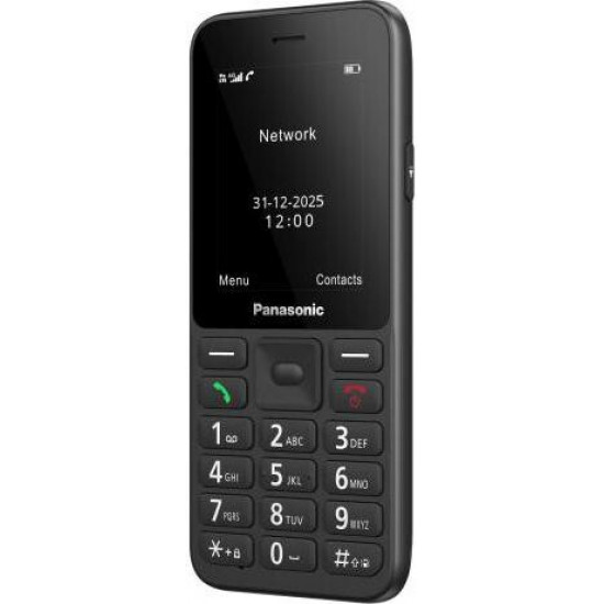 Мобiльний телефон Panasonic KX-TU260 Black (KX-TU260EXB)