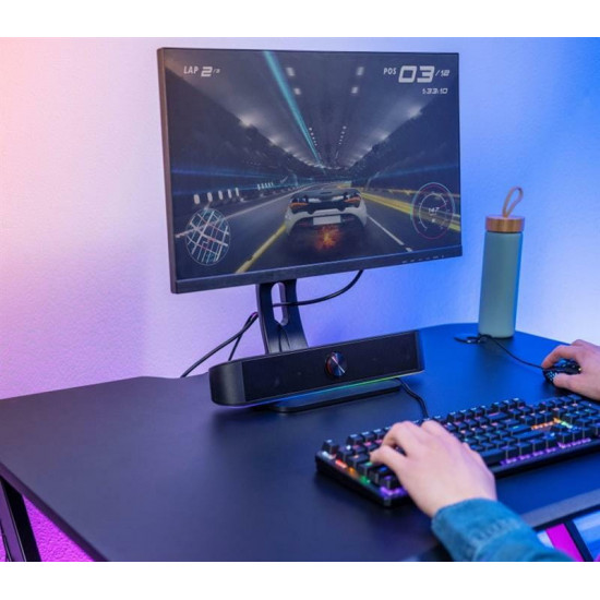Акустична система (саундбар) Trust GXT 619 Thorne RGB Illuminated Black (24007)