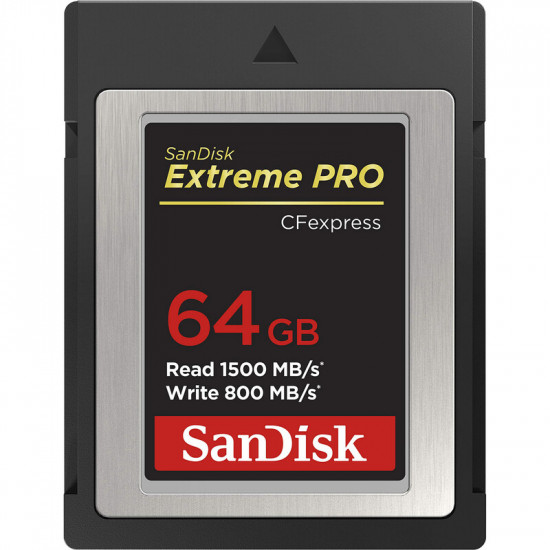Карта пам`яті CFexpress (Type B) 64GB SanDisk Extreme Pro R1500/W800MB/s (SDCFE-064G-GN4NN)