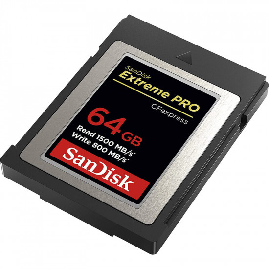 Карта пам`яті CFexpress (Type B) 64GB SanDisk Extreme Pro R1500/W800MB/s (SDCFE-064G-GN4NN)
