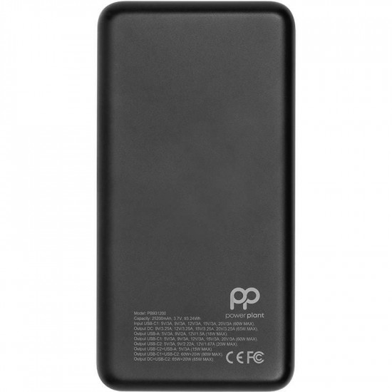 Універсальна мобільна батарея PowerPlant A16005 25200mAh (PB931200)
