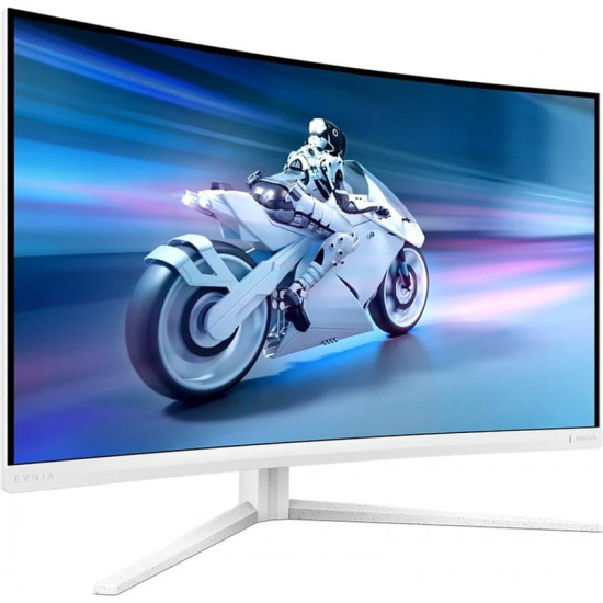 Монітор Philips 31.5" 32M2C5501/00 VA White 180Hz Curved