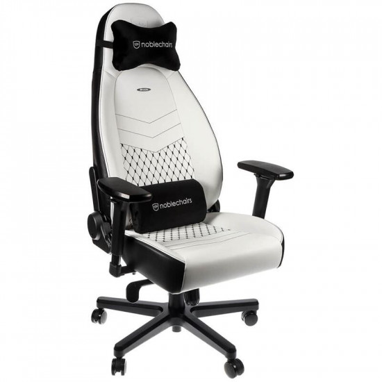 Крісло для геймерів Noblechairs Icon White/Black (NBL-ICN-PU-WBK)