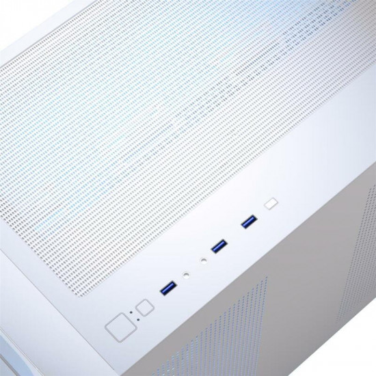 Корпус AeroCool P300C-G-WT-v1 (ACCS-PN02033.21) White без БЖ