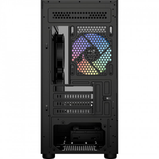 Корпус AeroCool Viewport Mini-G-BK-v2 (ACCM-ES09133.11) Black без БЖ