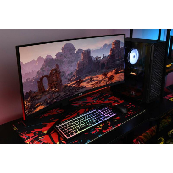 Монітор 2E 34" G3424B (2E-G3424B-01.UA) VA Black Curved 180Hz
