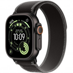 Смарт-годинник Apple Watch Ultra 3 GPS + Cellular 49mm Black Titanium Case with Black/Charcoal Trail Loop - M/L (MF1H4QP/A)