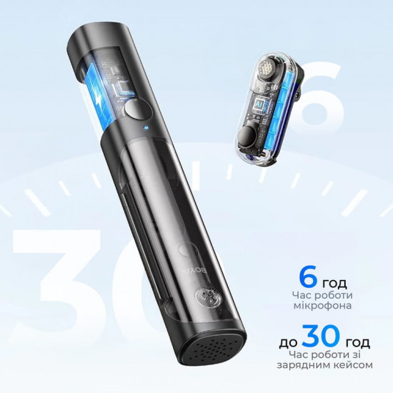 Мікрофон BOYA Magic-02 Type-C/Lightning Black