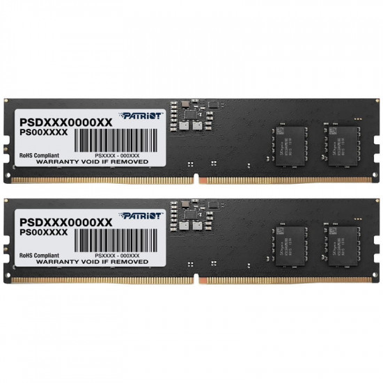 Модуль пам`яті DDR5 2x8GB/5200 Patriot Signature Line (PSD516G5200K)
