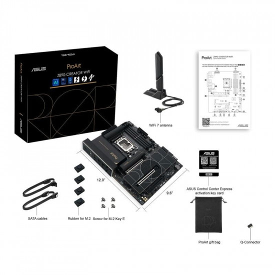 Материнська плата Asus ProArt Z890-Creator WiFi Socket 1851