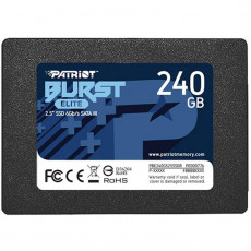Накопичувач SSD  240GB Patriot Burst Elite 2.5" SATAIII TLC (PBE240GS25SSDR)