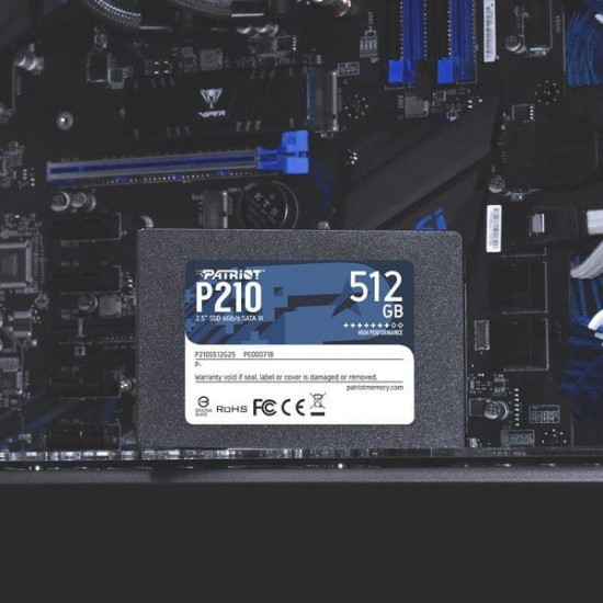 Накопичувач SSD  240GB Patriot Burst Elite 2.5" SATAIII TLC (PBE240GS25SSDR)