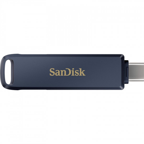 Флеш-накопичувач USB 128GB Type-C/Lightning SanDisk Phone Drive for iPhone Metallic Sky (SDIXD0N-128G-GN6NE)