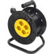 Фільтр живлення PowerPlant (PPRA10M20S4L) 4 розетки, 20 м, чорний, на котушці