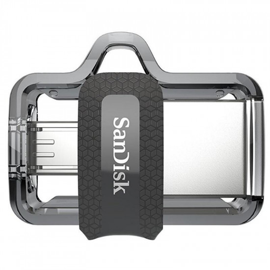 Флеш-накопичувач USB3.0 256GB OTG SanDisk Ultra Dual Black (SDDD3-256G-G46)