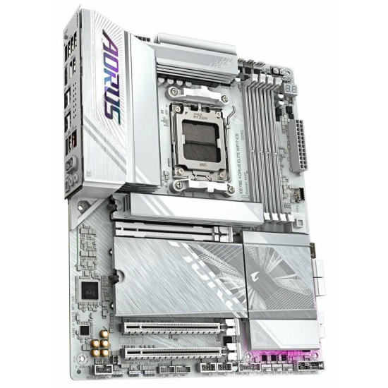 Материнська плата Gigabyte X870E Aorus Elite WiFi7 Ice Socket AM5