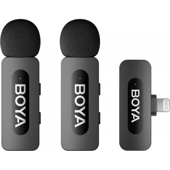 Мікрофон BOYA BY-V3 Lightning Black