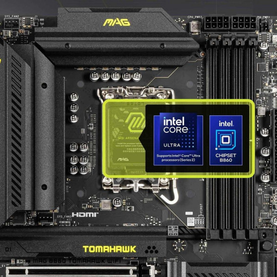 Материнська плата MSI MAG B860 Tomahawk WiFi Socket 1851