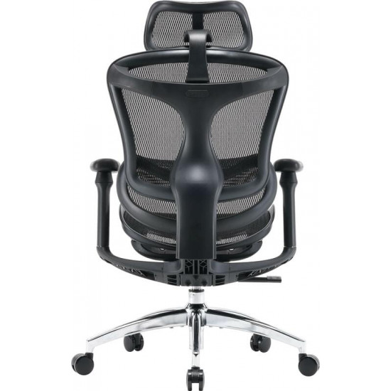 Крісло офісне Sihoo Doro C300L Mesh Black (DORO-C300L-A3-101)