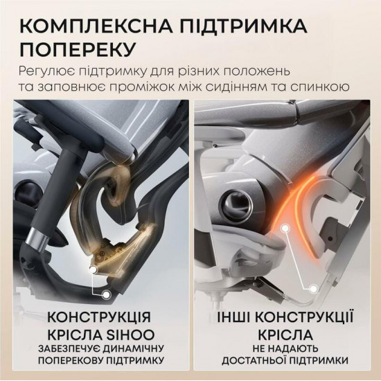 Крісло офісне Sihoo Doro C300L Mesh Black (DORO-C300L-A3-101)