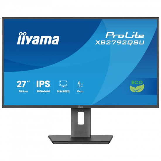 Монітор Iiyama 27" ProLite XB2792QSU-B1 IPS Black 120Hz