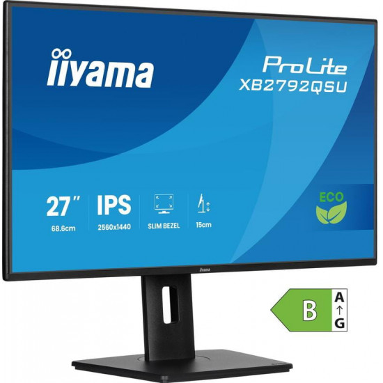 Монітор Iiyama 27" ProLite XB2792QSU-B1 IPS Black 120Hz