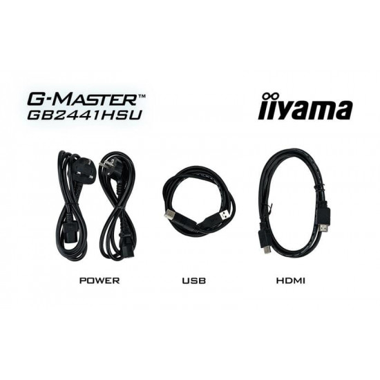 Монітор Iiyama 23.8" G-Master GB2441HSU-B1 IPS Black 144Hz