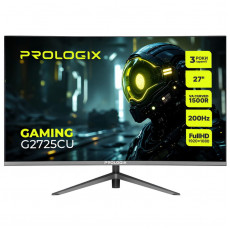 Монітор Prologix Gaming 27" G2725CU VA Black Curved 200Hz