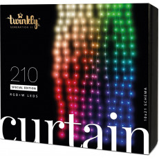 Smart LED гірлянда Twinkly Curtain Wall RGBW Gen II (TWW210SPP-TEU) 210LED, 2.1м, BT+WiFi