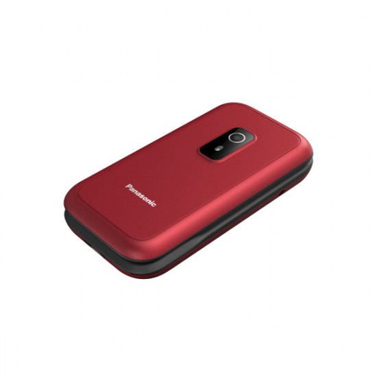 Мобiльний телефон Panasonic KX-TF600 Red (KX-TF600EXR)