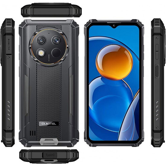 Смартфон Oukitel G1s 4/128GB Black (6941749843654)